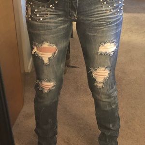 Machine Nouvelle distressed 30 x 31